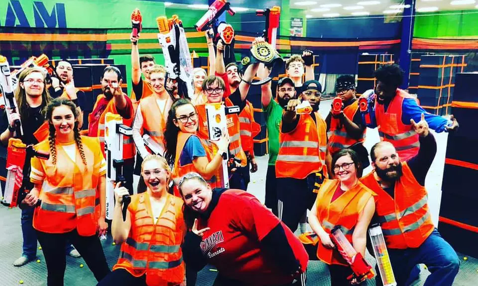 Axe-Throwing or Foam-Combat Sessions at Foam Warriorz (Up to 20% Off).  Seven Options Available. - Primary Image