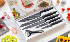 One or Two Diamond-Design Knife Sets