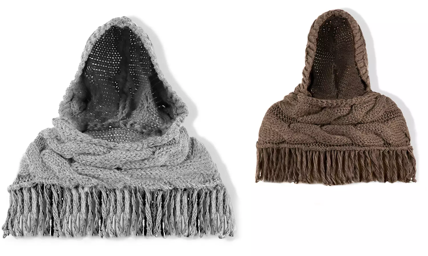 Kapuze und Schal 2-in-1 in der Farbe nach Wahl - Primary Image