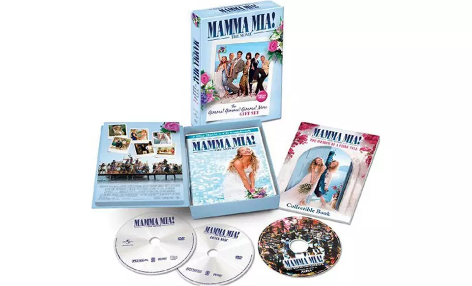 Mamma Mia! The Movie DVD and CD Soundtrack Gift Set - Primary Image