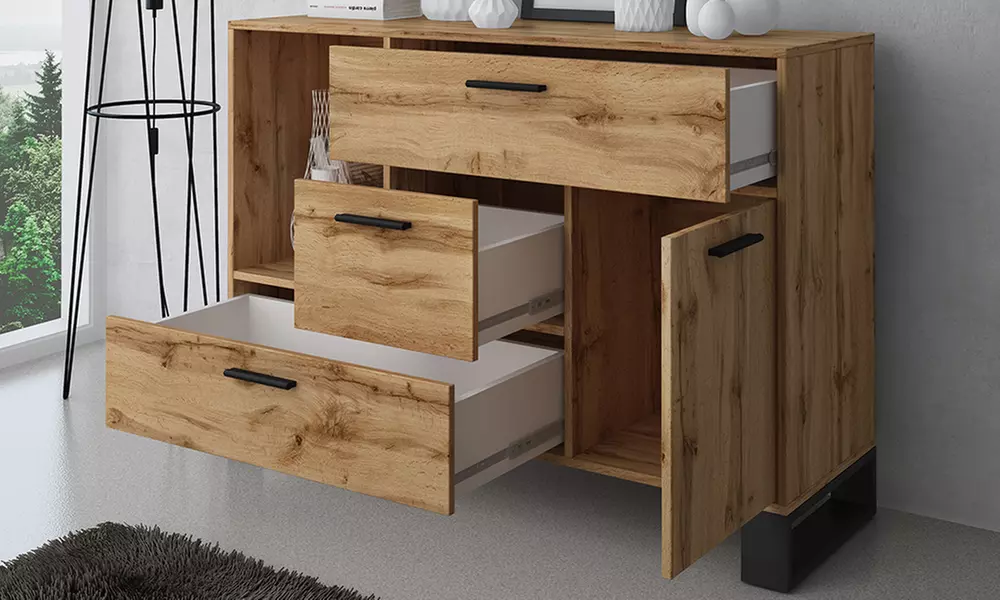 Ensemble de meubles de style industriel