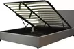 Sampur Bettkasten Colisée aus Kunstleder mit großem Stauraum, Matratze optional erhältlich - Second Medium