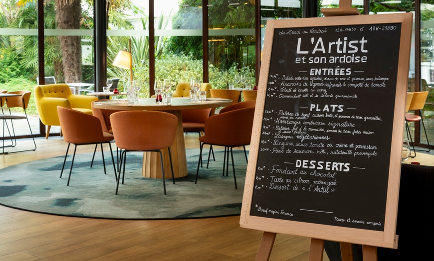 Image 17: Menu "L'artist et son ardoise"