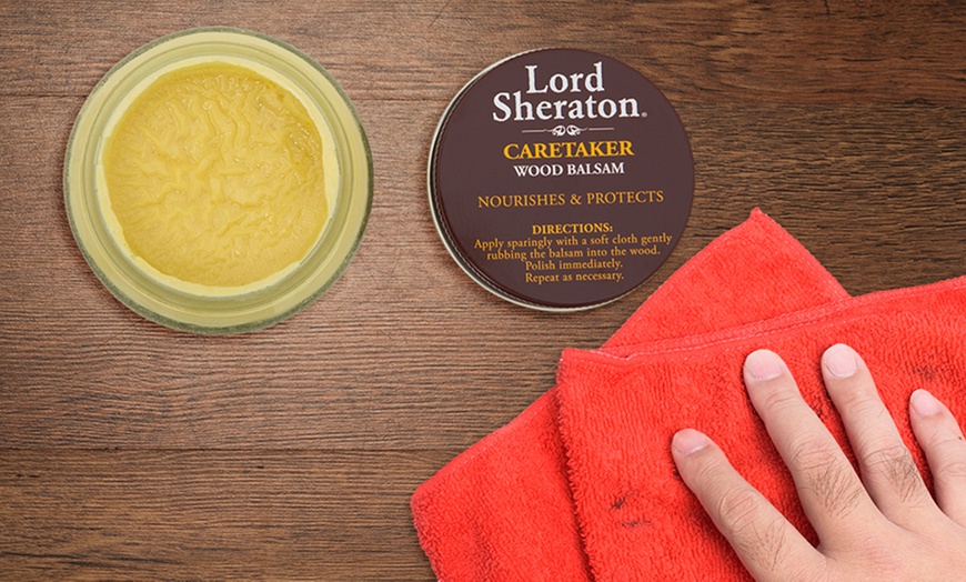 Image 1: Lord Sheraton Beeswax Wood Balsam