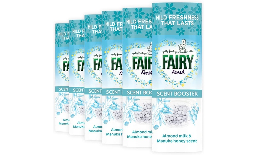 Image 1: Six Packs of 245g Fairy In-Wash Scent Booster