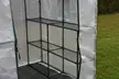 6- or 12-Shelf Greenhouse, Portable Shelving or Garden Cloche with Optional Spare Cover - Second Medium