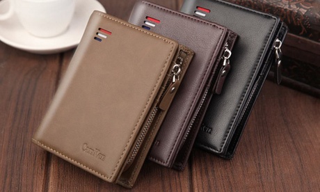 1 o 2 portafogli con protezione RFID disponibili in 3 colori