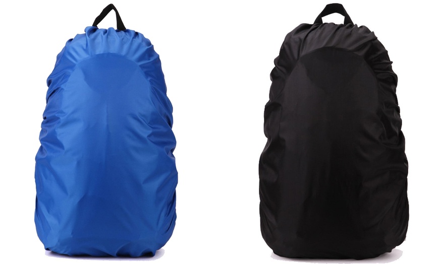 Image 7: Backpack Rain Cover