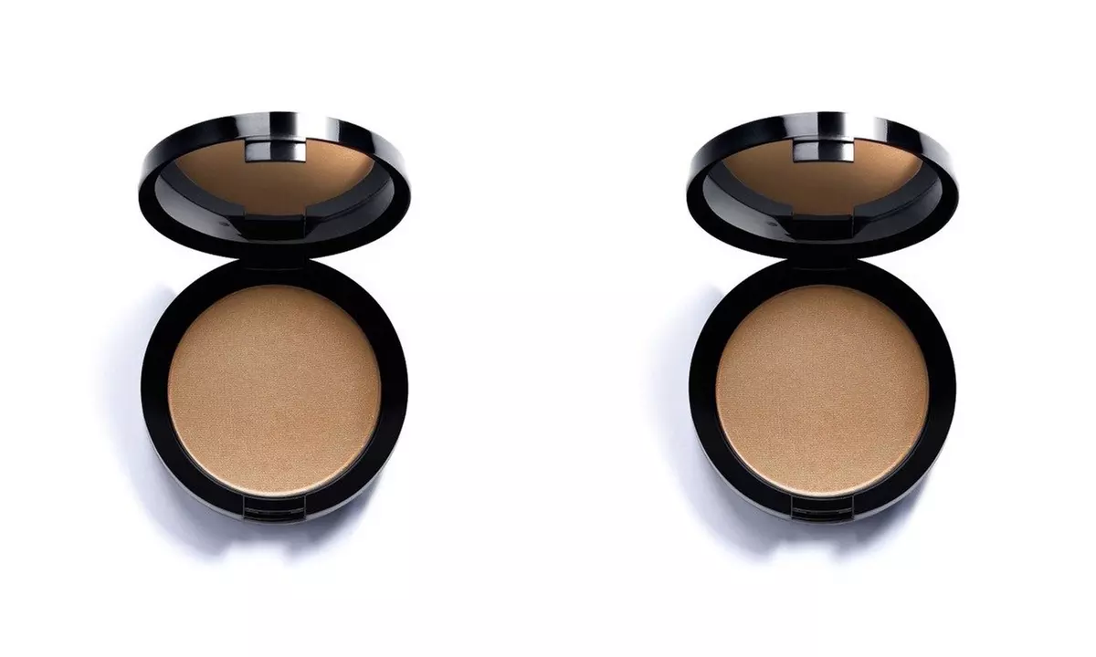 1 of 2 veganistische bronzing poeders van Paese