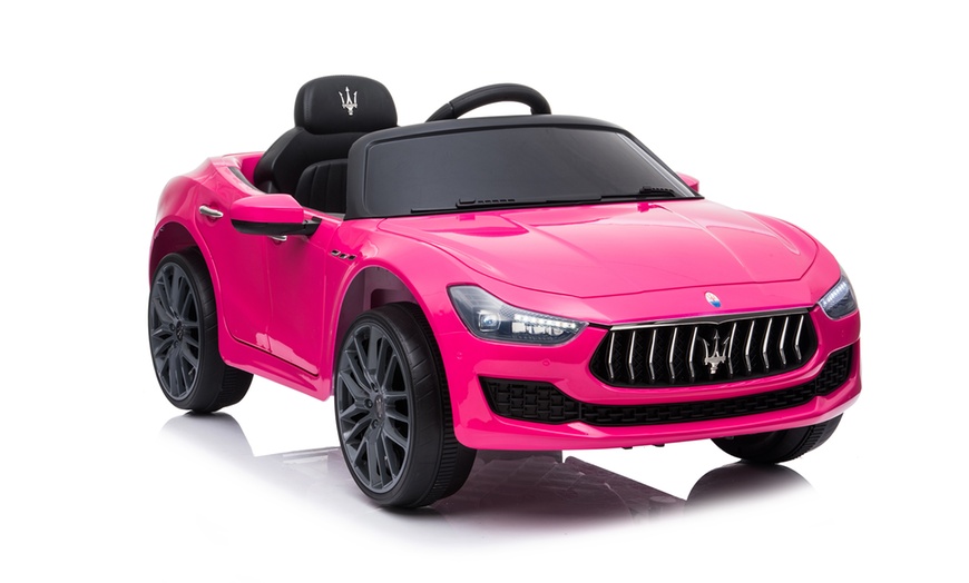 Image 1: Kids' Maserati Ghibli Ride On Car