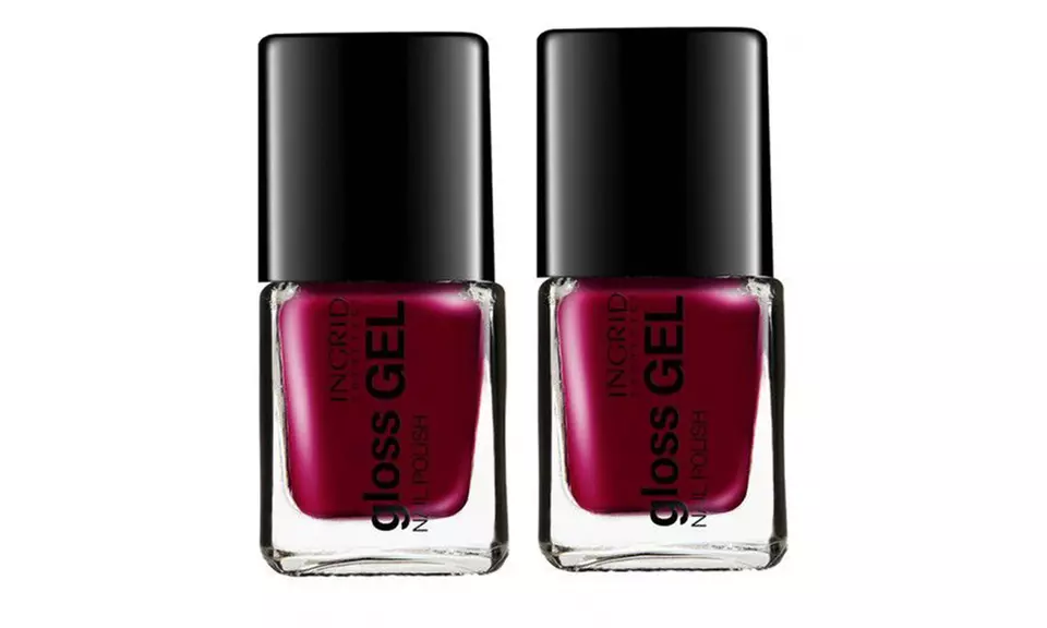 2 flacons de vernis brillant Ingrid Cosmetics