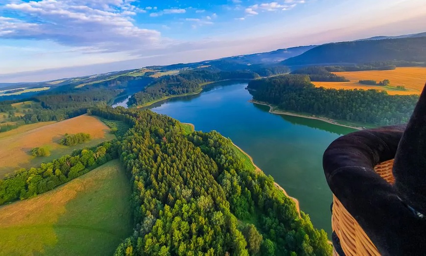 Image 8: Lot balonem: widokowy dla 1 osoby, prywatny lub zaręczynowy