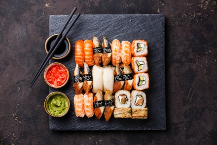 $50 Towards Food & Drinks for Two or More People - Sushi Garden