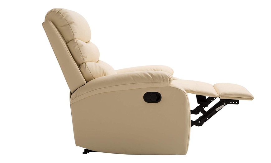 Image 7: Padded Recliner Armchair