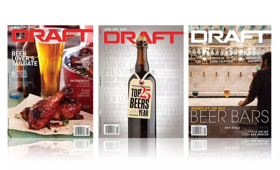 DRAFT Magazine 1-Year, 6-Issue Subscription - Primary Image