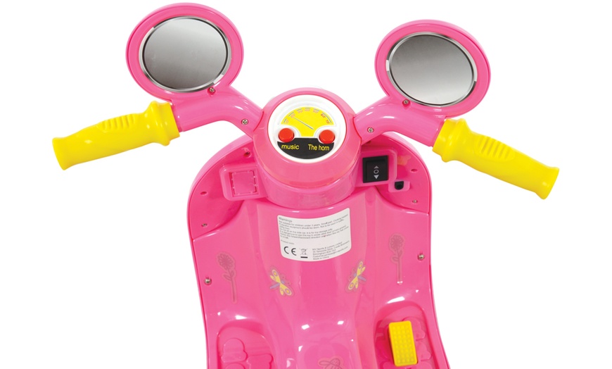 Image 3: Peppa Pig 6V Ride-On Motorbike