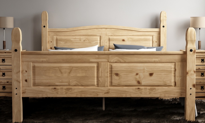 Image 28: Mexican-Style Corona Bedframe