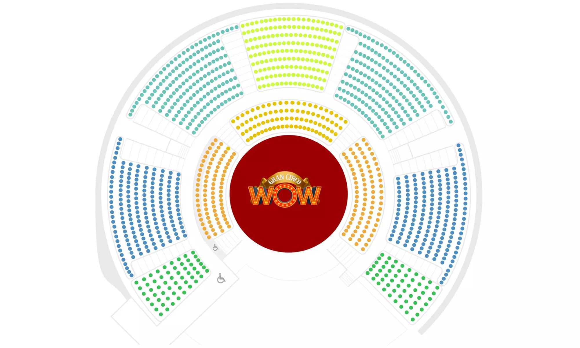 Entrada para niño o adulto al espectáculo "Gran Circo WOW de Navidad" del 11 de diciembre al 11 de enero de 2026 - Second Medium