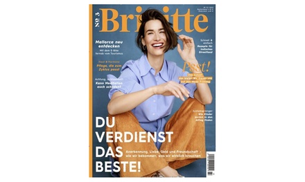 Jahresabo der Zeitschrift " Brigitte " - ZEITSCHRIFTEN & co.