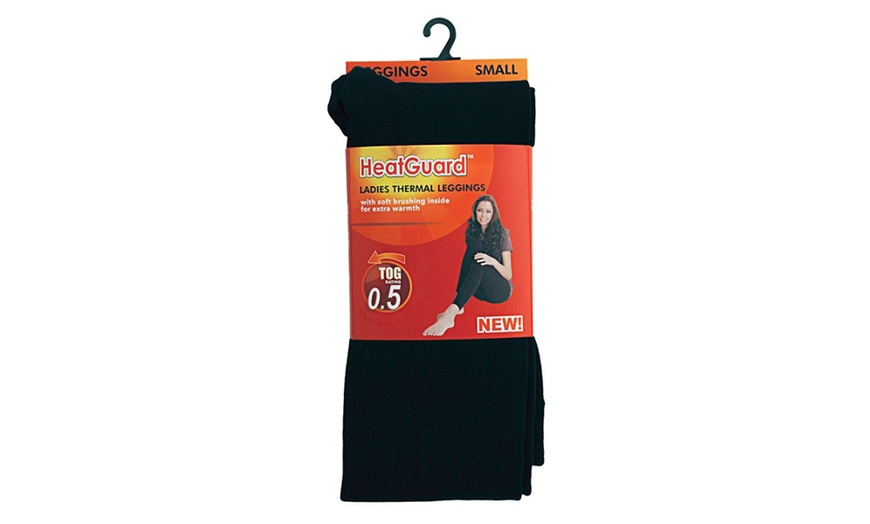 Image 2: One or Two Pairs of Women's Thermal Fleece-Lined Leggings