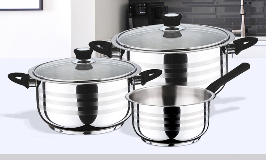 Bergner Zurich Cookware Set | Groupon Goods