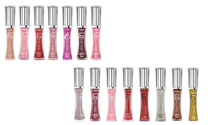 Image 1: L'Oreal Glam Shine Lip Glosses