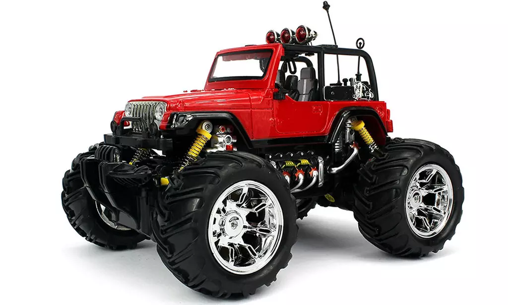 Jeep Wrangler Electric RC Off-Road Monster Truck - Primary Image