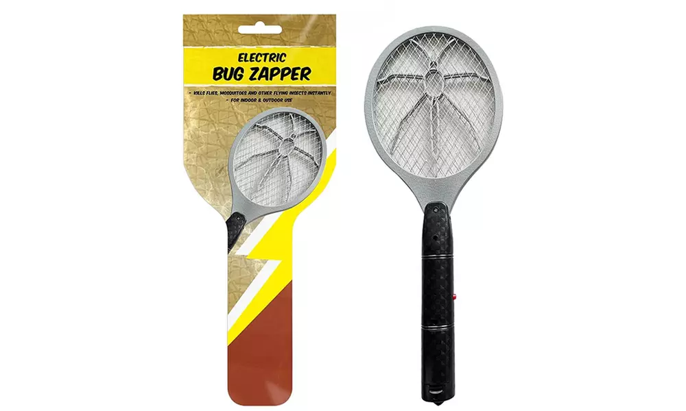 Racchetta elettrica cattura-insetti