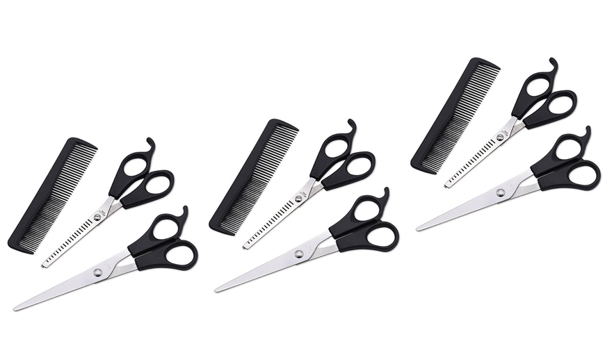 Image 4: Two or Three Piece Stainless Steel Grooming Set