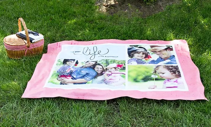 Personalized Fleece Blankets from York Photo - Primary Image