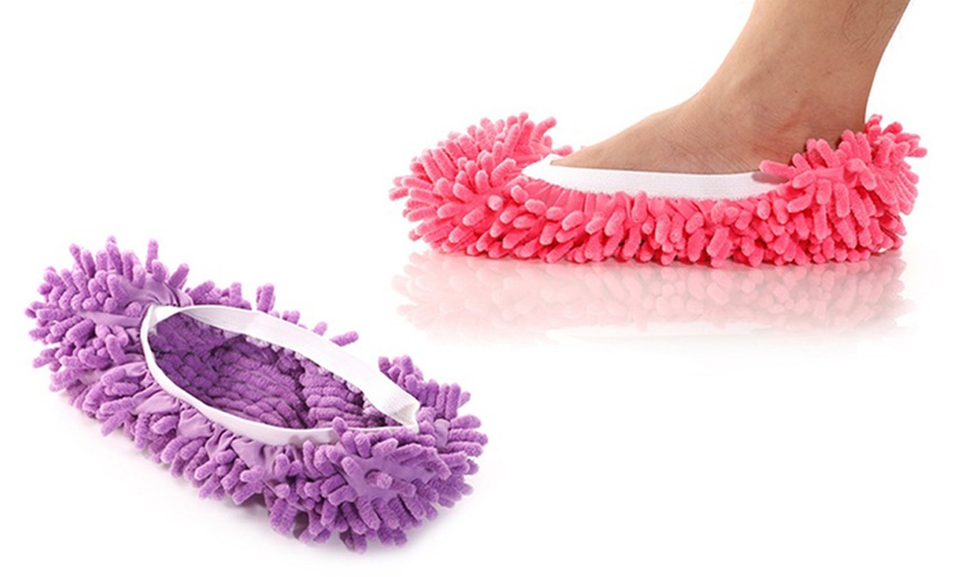 Image 10: Cleaning Mop Slippers