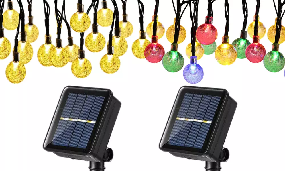 1 of 2 outdoor lichtslingers