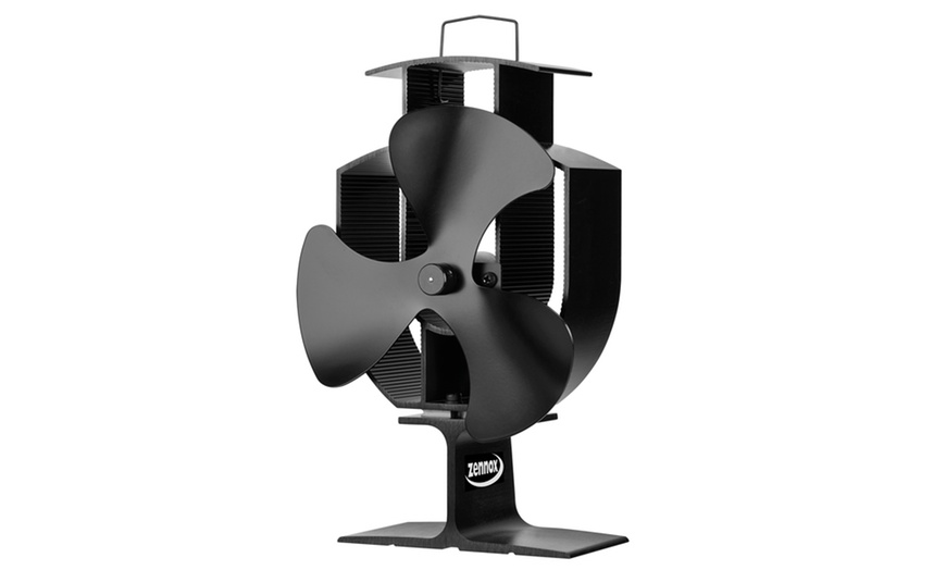 Image 2: Zennox Tri-Blade Stove Fan