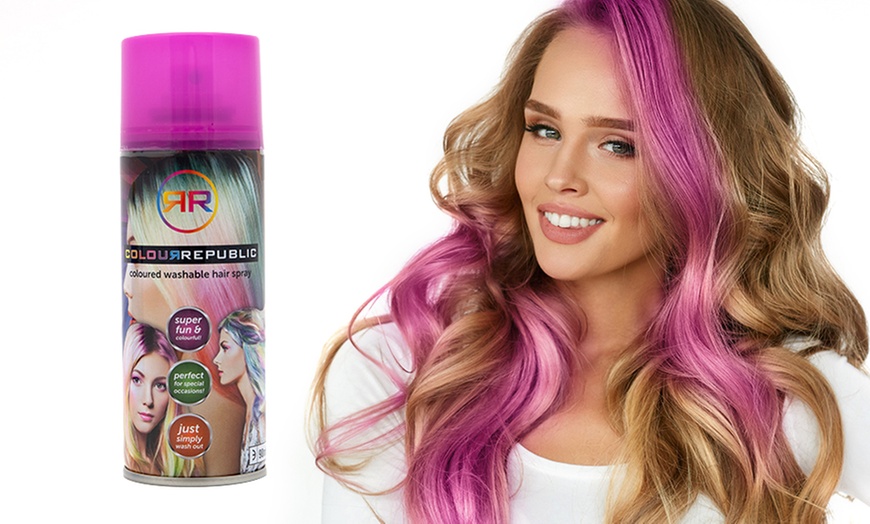 Image 3: Assorted Colour Hair Sprays 210ml