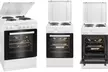 Cuisinière électrique blanche 4 plaques et four de 48 L Bomann , livraison offerte - Image 4