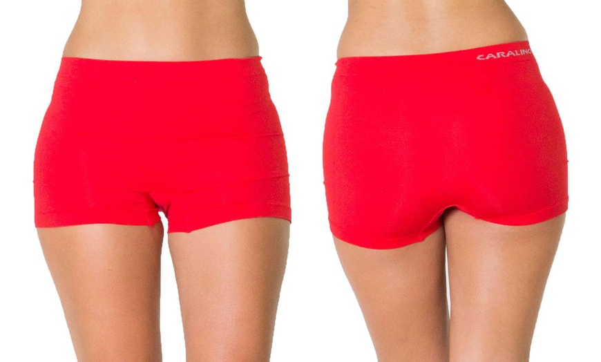 Image 8: One, Three or Six Pairs of Women's High Waist Boxer Shorts