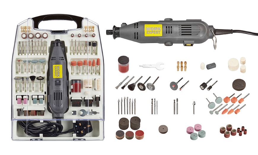 Image 1: Rotary Multi-Tool and Accessories