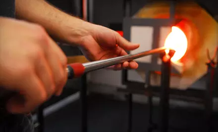 Glass-Blowing Class for One or Two or Glass-Jewelry Fusing Class for Two at Luke Adams Glass in Norwood (Up to 56% Off) - Primary Image