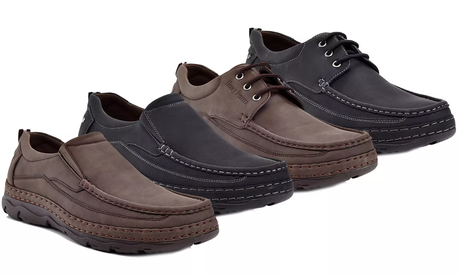 Henry Ferrera Men's Assorted Casual Comfort Loafers - Primary Image