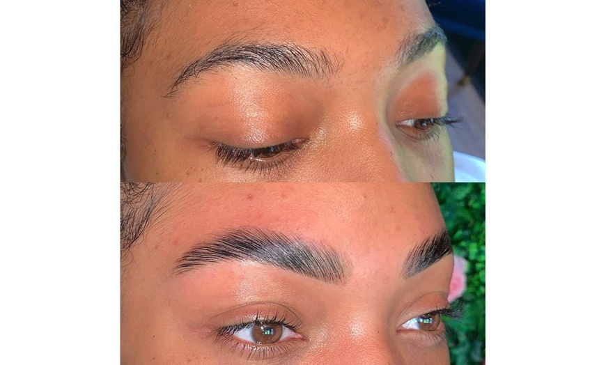 Image 8: Eyelash lift or Brow lamination with tint at Zee Beauty And Nails Spa