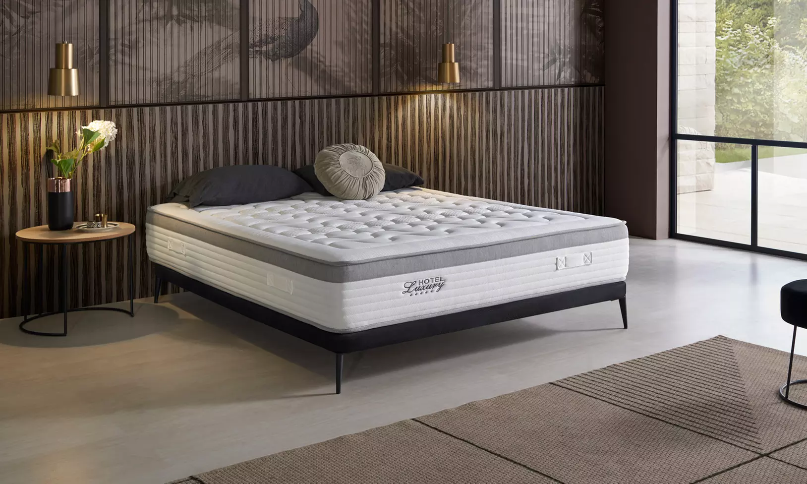 Viskoelastische Memory-Schaum-Matratze im 5-Sterne-Luxus-Hotel-Design und in der Größe nach Wahl - Primary Image