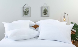 John Cotton Eight Hotel-Quality Medium Support Pillows