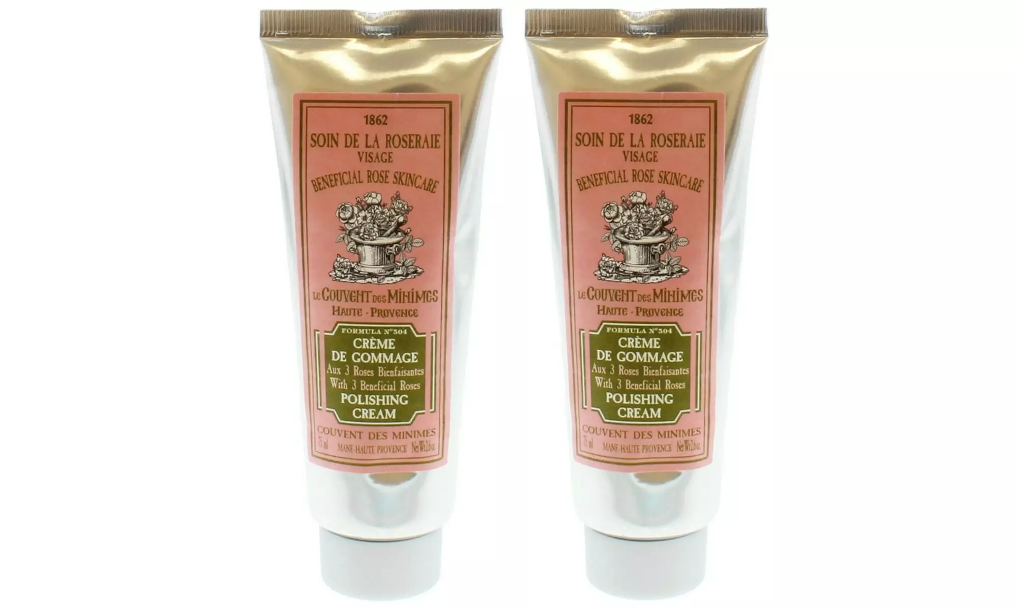 Lot de 2 crèmes exfoliantes visage 75 ml, Le Couvent des Minimes - Primary Image