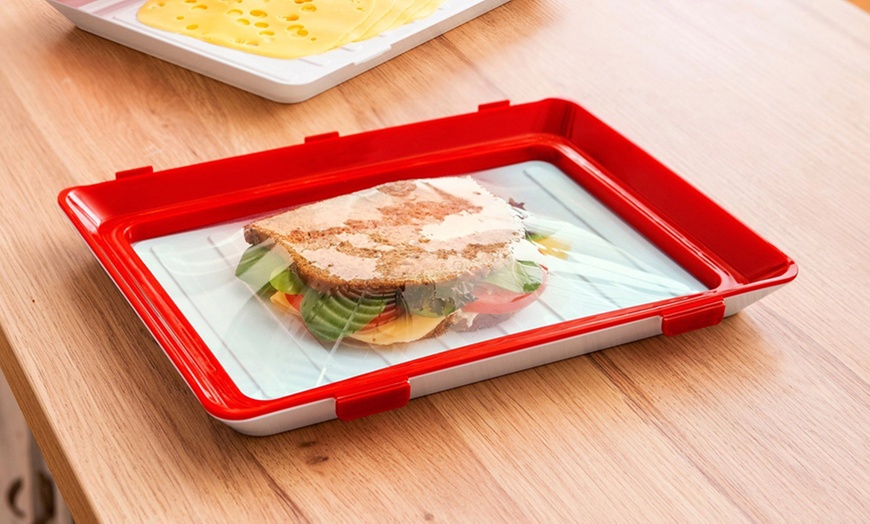 Image 1: Food Preservation Storage Tray