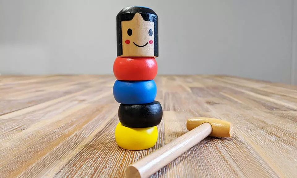 Bonhomme en bois magique Mr Immortel qui se rassemble tout seul - Primary Image