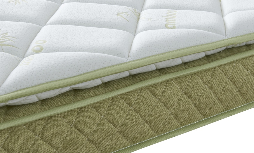 Image 2: Matelas Palm Beach 22 cm avec son surmatelas intégré, Sampur