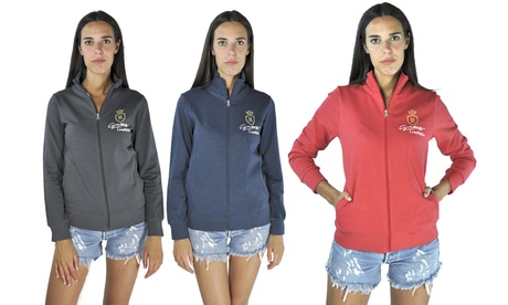 Felpa da donna disponibile in 3 colori e 5 taglie