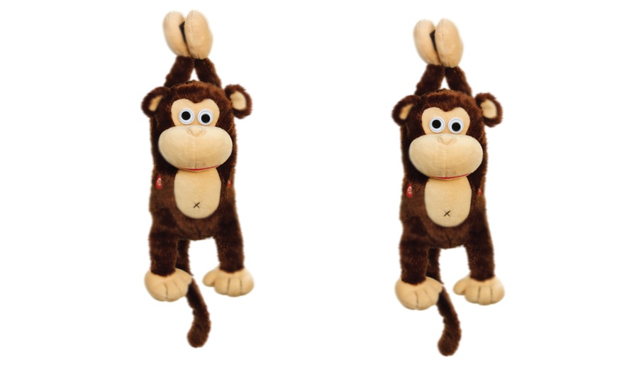 Image 3: Tobar Tickle Monkey Toy