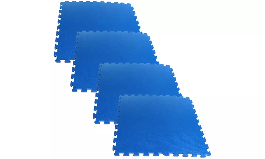 Stalwart Ultimate Comfort Blue Foam Flooring (4-Pack) - Primary Image