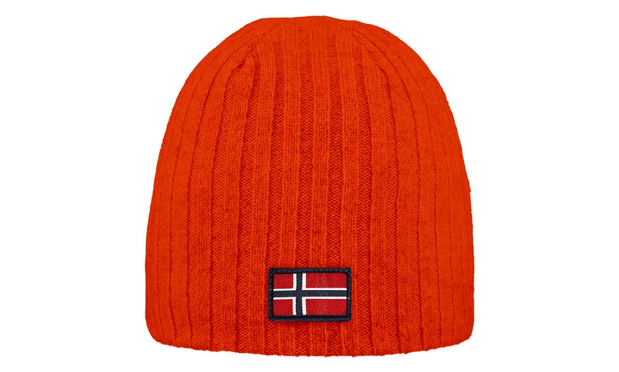 Image 2: Cappellino invernale Berretta Norway con sacchetto regalo